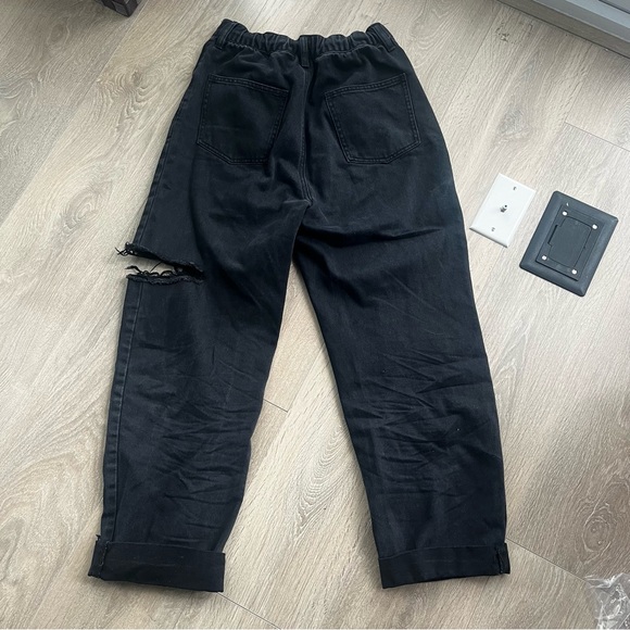 Oak and Fort Black Jeans size small - Picture 2 of 4